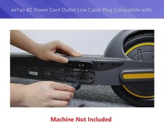 Fast Charging Cable for Segway Max Ninebot P65 6 Feet 3-Prong Power Cord Compati