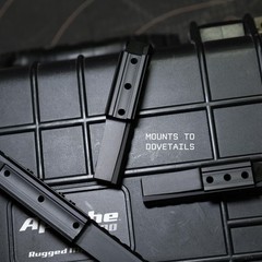 Low Profile Dovetail to Picatinny Rail Mount Adapter