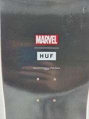 2022 Huf x Spiderman Glow In The Dark Skateboard Deck Series 1 Limited Marvel 🕷