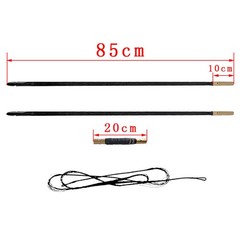 65″ Traditional English Longbow 60/65/70lb Takedown Straight Bow Archery Hunting