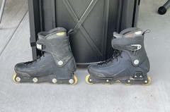 Vintage 90s Rollerblade Swindler Aggressive Inline Skates – Italy -Men’s Size 12