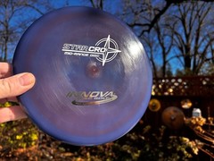 Star CRO Penned OOP New PFN (One of a Kind) Purple Gold Disc Golf Innova #5053