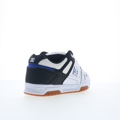 DC Stag DC01813100-WBBLGM Mens White Leather Skate Inspired Sneakers Shoes