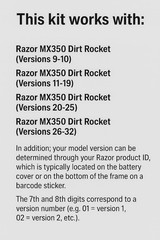 Battery Replacement – Includes Wiring Harness (8 Ah Capacity – 24 Volt System)-