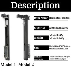 Dual-use Compound Bow Steel Ball Launcher Shoot Archery Rapid Bow Shooter Tool