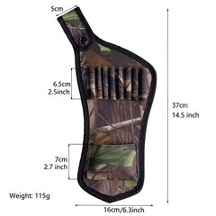 Archery Arrow Quiver Bag Crossbow Arrow Quiver Hip Arrow Pocket Holder Waist