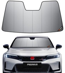 Windshield Sunshade for Cadillac ATS 2013-2019 (Sedan & Coupe), Premium Grey