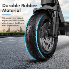 80/65-6 Tire & Inner Tube Electric Scooter 10 Inch Thick Pneumatic E-Bike Tyres