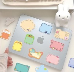 30Pcs Random Assorted Shape Blank Writable Label Self Adhesive Gift Tag Stickers
