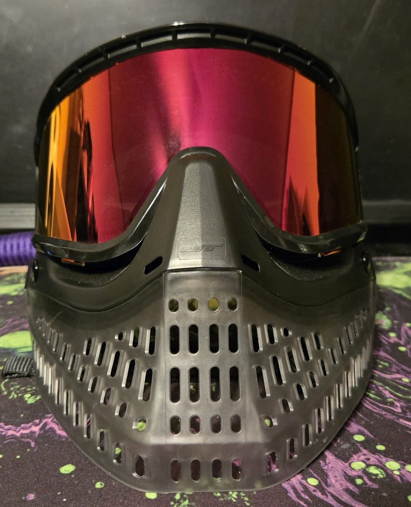 JT Proflex Paintball Mask – Ice Series Stratus (Smoke) Bottoms W/ Hydra Frames
