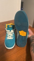 Nike SB Dunk High / Tropical Teal / OG None / Sz. 10m Great Condition!
