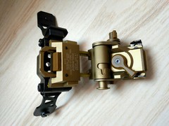Metal PVS28 Bracket J arm + L4G24 Helmet Mount For Tactical AN/PVS 14 Dual NVG