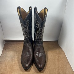 Tony Lama 48174 Men’s Size 9 D Western Boots Brown Leather