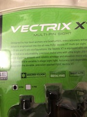 New Fuse Archery Vectrix XT Multi-Pin Sight 3 Pin Archery Bow Sight 1532485