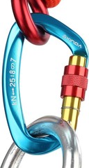 High-Quality D-Shape Carabiner for Mountaineering