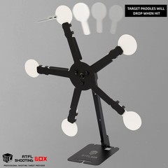 Atflbox Resetting and Rotate The Metal Shooting 2.1 inches (5.3 cm), A-Star