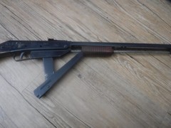 vintage daisy model no. 25 pump BB gun . rogers ark. yes it shoots