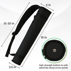 Ciltlurk Archery Quiver Adjustable Back & Hip Arrow Holder for Compound &