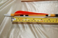 Rose City Archery Port Orford Cedar Fancy Arrows 11/32 28in 50/55LB Parabolic