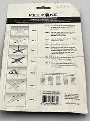 NAP Killzone Replacement Blades 100 & 125 Grain for 3 Broadheads MAXX #60730