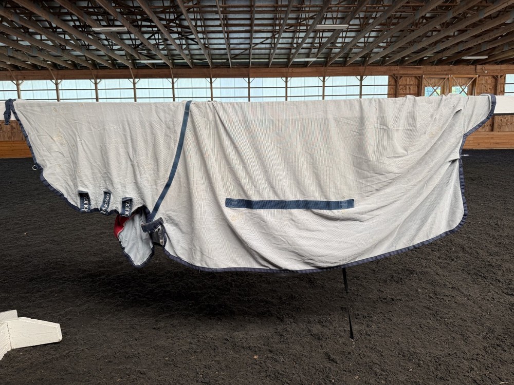 81” Bucas Buzz Off Full Neck Horse Fly Sheet – Used