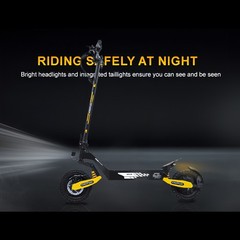 Electric Scooter for Adults 30MPH 40Miles 48V23.4AH Foldable Off-road Escooter