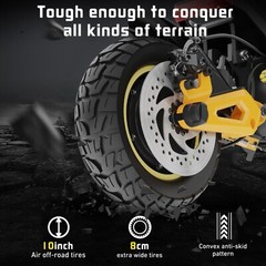 iENYRID ES1 Offroad EScooter 48V20.8Ah Folding Electric Scooter 2400W Dual motor