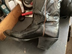 Tony Lama Wingtip Style J2830 Cowboy Boots