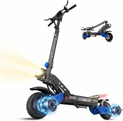 NFC 5000W Electric Scooter, 2*2500W Dual Motor 60V 25AH 89KM Max Range Escooter