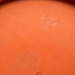 Innova Disc Golf Cobra Orange Blue PFN Patent # No Ink Ontario Old Logo Preowned