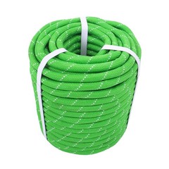 1/2 inch x 125ft Double Braided Rope Breaking Strength 8400 Pounds Green New