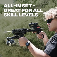 BALLISTA Bowfishing All-in Bundle: BAT Crossbow, BL33 Reel, Arrows and More