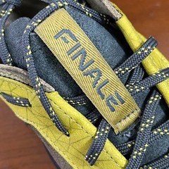 La Sportiva Finale Yellow Brown Black Rock Climbing Shoes Lace up Men’s 12.5 US