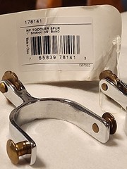 Formay Western Horse Riding Np Toddler Stainless Steel Solid Brass Rowel