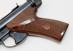 Nice! Hy-Score 800 Blued Rifled Barrel .22 Cal Single Shot Target Pellet Pistol