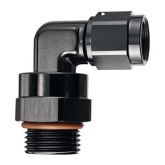 6AN Female Flare Swivel to 8AN ORB Male Adapter 6AN Female to 8 ORB 90 Degree