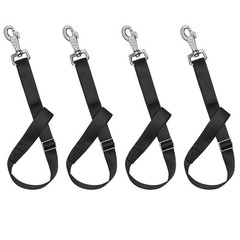 4 Pack Horse Bucket Strap Hangers Adjustable Nylon Hay Net Water Bucket Straps