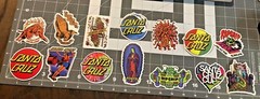 Santa Cruz Laptop/Skateboard/ Guitar/Luggage Decals/Stickers – Your Choice!