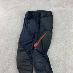 Carbon SC Paintball Padded Compression Pants Men Small Black Orange Protective