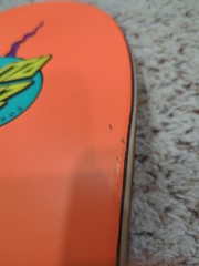 Santa Cruz Tom Remillard Lit AF Reissue Shaped Skateboard Deck Yaia Art