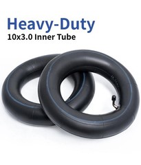 2 Pcs Inner Tube 10×3.0 Bent Valve Heavy Duty Replacement For 255×80,80/65-6