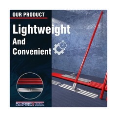 Aluminum Magnesium Alloy Concrete Float 48 x 8 inch, Round End, with Adjustab…