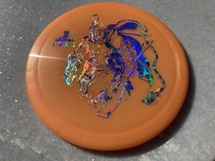 Discraft Paul McBeth Big Z Anax-Orange w Holographic Money Foil