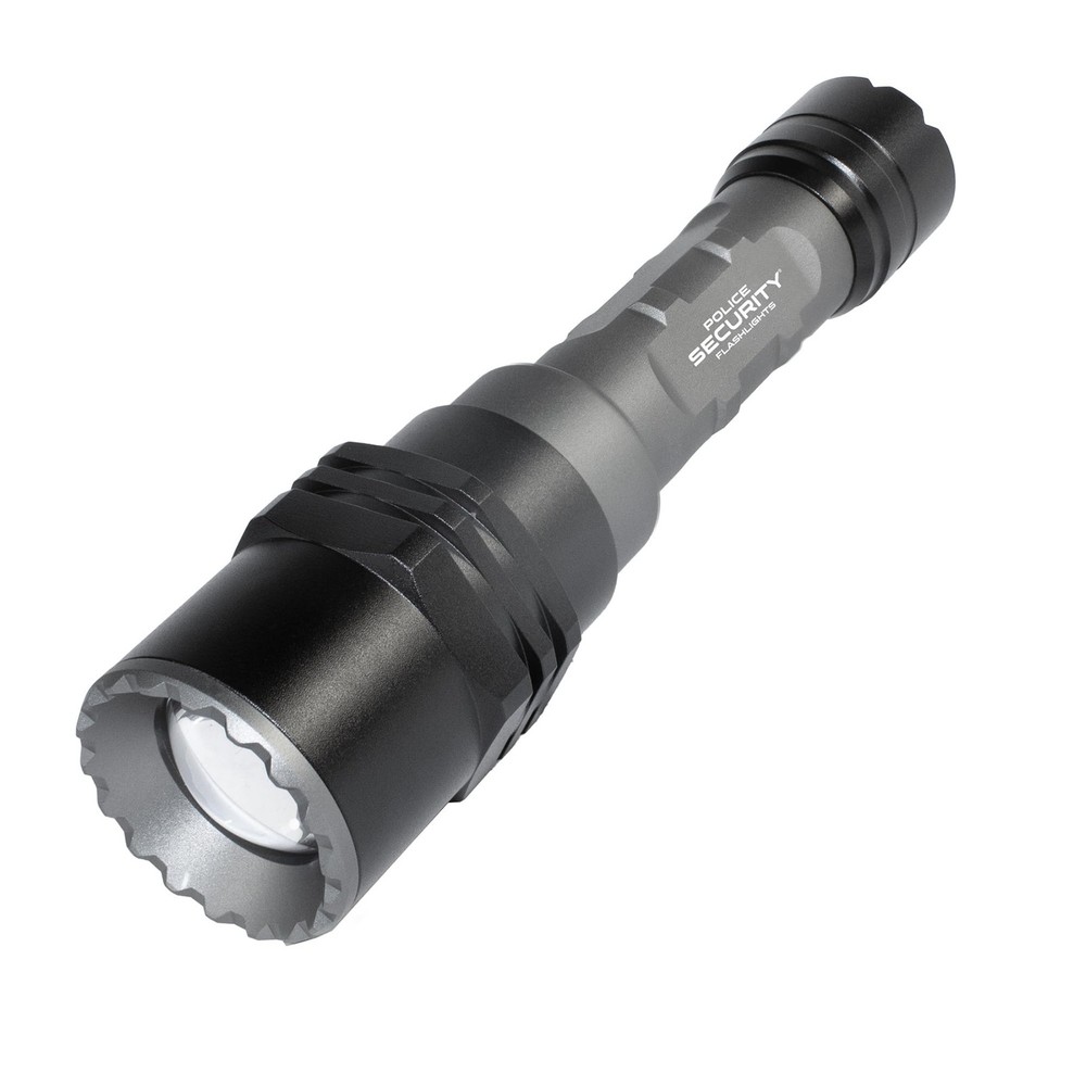Police Security 97739 Long Throw Flashlight 700 Lumen LED Rechargeable