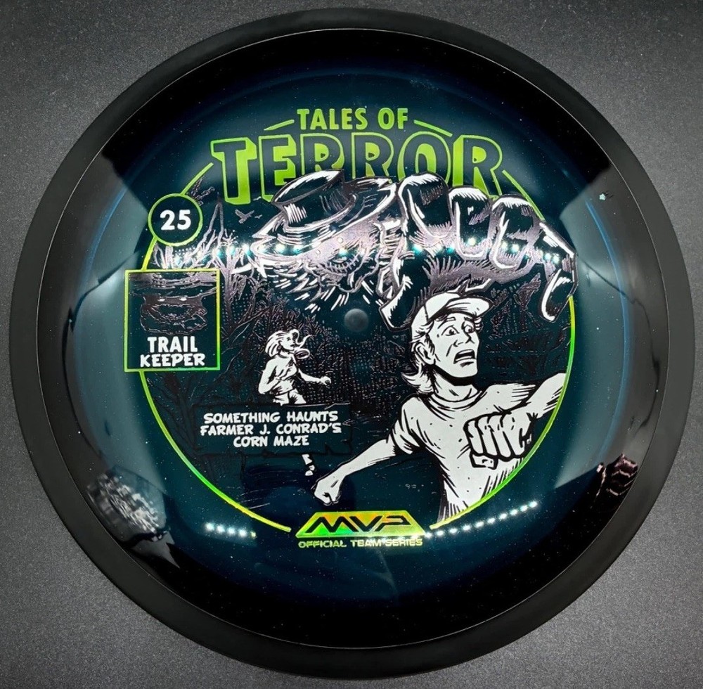 Axiom MVP Proton Trail RARE Darkest Blue Halloween Special Conrad Line Disc Golf