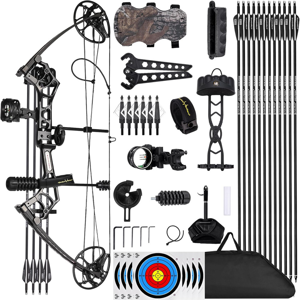 Compound Bow and Archery Sets – Right Hand Archery Compound Bows 0-70 Lbs Draw W