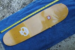 ZERO Skull Misfits Punk Rock Jamie Thomas OG 7.5x31in. Vintage Skateboard Deck