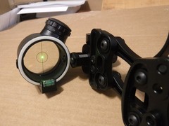 True glo archers choice bow site, green light dot, used