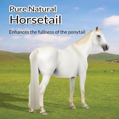 Luxurious 28-30 Inch Horse Tail Extension – Blunt Cut and Natural Straight Style