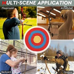 50cm Solid Straw Archery Target Hand-Made Arrows Target for Shooting Practice